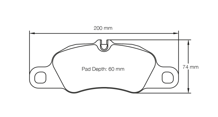 Тормозные колодки Winmax WN1 1350 EIP193 Porsche 981 Cayman S, Boxster S, 997 Carrera, передние фото 3